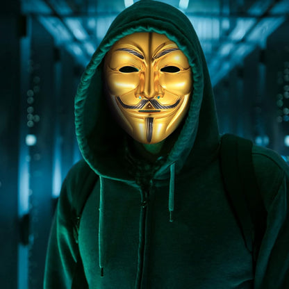 Panbeiqiweu 4Er-Pack V Wie Vendetta-Maske