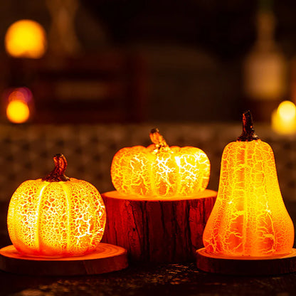 Get Spooked with Our Glow-in-the-Dark Pumpkin Lantern – The Perfect Halloween Candle Lamp for Boo-tiful Decor!