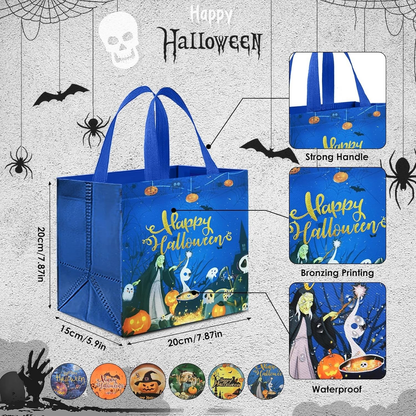 4 pcs Halloween gift bag, Halloween candy sweet bags