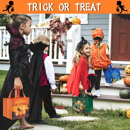 4 pcs Halloween gift bag, Halloween candy sweet bags