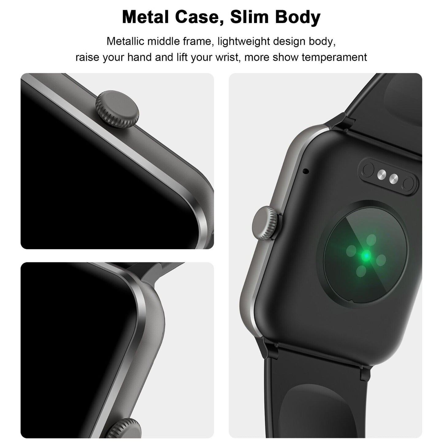 Blackview Smartwatch Damen Herren Mit Bluetooth Anrufe Fitnessuhr Für Android