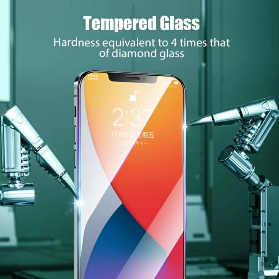 3PCS 9D Tempered Glass for Iphone 11 Pro Max 12 13 Mini 15 14 plus Screen Protector for Iphone XS MAX X XR 7Plus 8 Glass