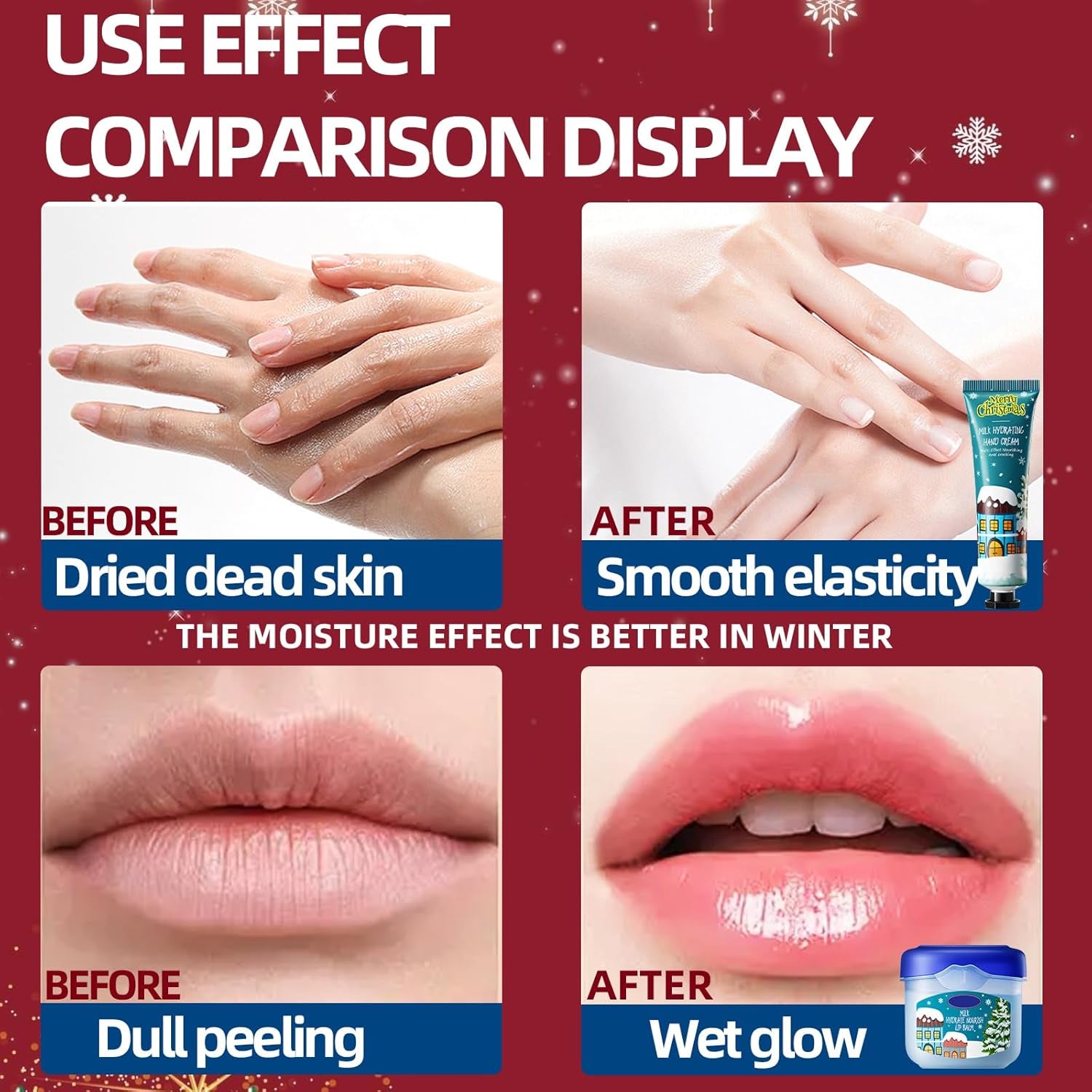 Get Ready to Pamper Your Paws: 8-Piece Mini Hand Cream & Lip Balm Holiday Survival Kit - Perfect for Gifting (or Keeping)!