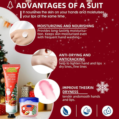 Get Ready to Pamper Your Paws: 8-Piece Mini Hand Cream & Lip Balm Holiday Survival Kit - Perfect for Gifting (or Keeping)!