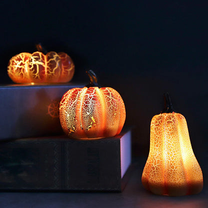 Get Spooked with Our Glow-in-the-Dark Pumpkin Lantern – The Perfect Halloween Candle Lamp for Boo-tiful Decor!